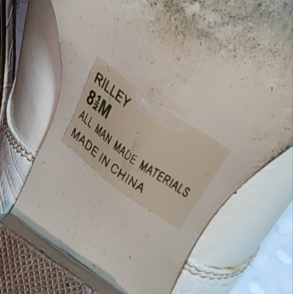 RAMPAGE EUC WOMEN'S SIZE 8.5 RILLEY COWGIRL MULES SLIPON SHOES - Picture 6 of 6